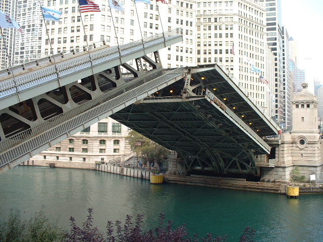 Michigan Ave. bridge lowering