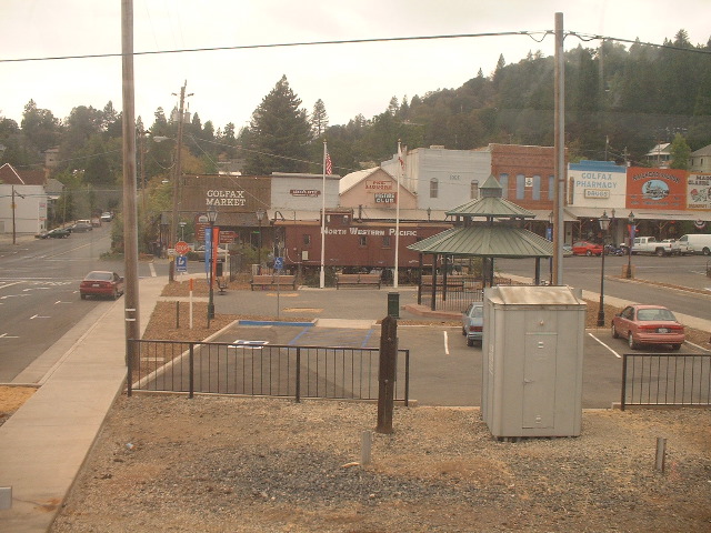 Colfax Gazebo and NWP Caboose