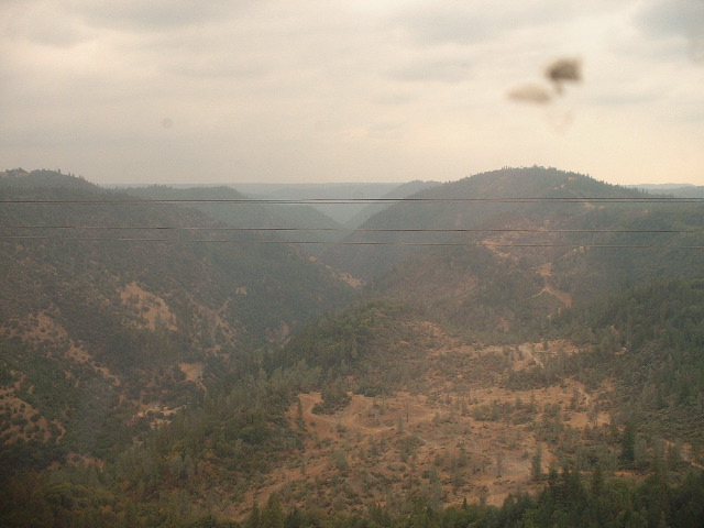 CA foothills valley