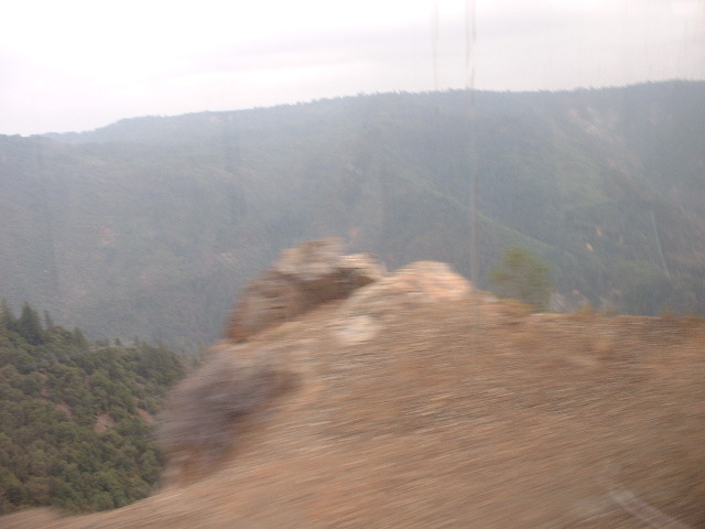 Blurry mountain