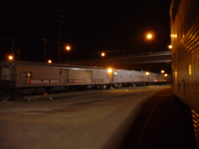 Circus train, Salt Lake City