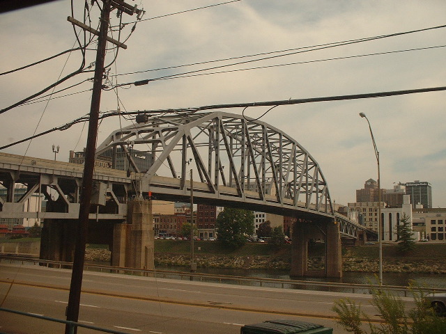 Arch bridge in Charleston WV