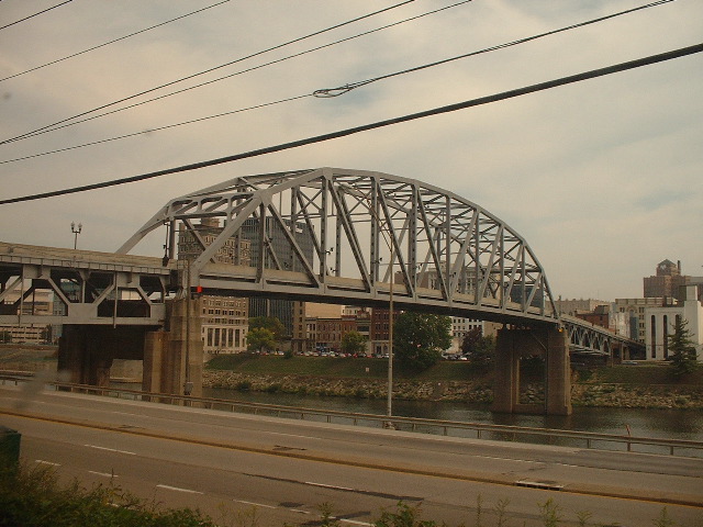 Arch bridge in Charleston WV 2