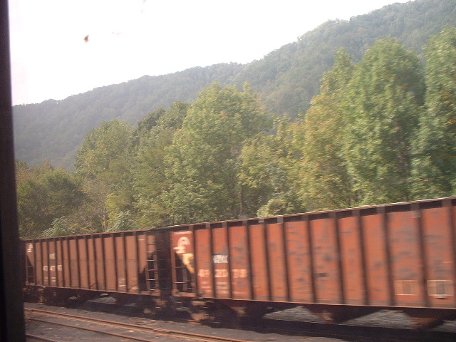 Coal cars in WV