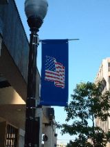 Rosslyn VA - banner with flag 3
